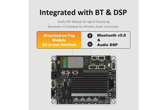 AA-JA32175 WONDOM 2.1 Scheda Amplificatore TWS TPA3116 | JAB2+