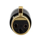 T8 XLR FEMALE Schwarz 1 Stück