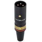 T8 XLR MALE Red 1 pc