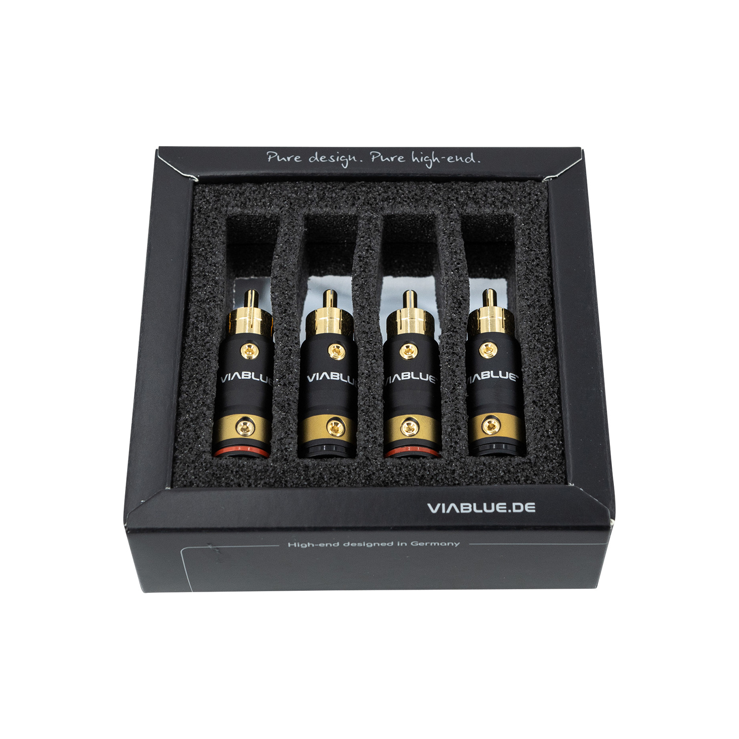 T8 RCA Plug Solder 2 pairs