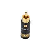 T8 RCA Plug Screw 2 Paar