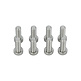 SCREW M6 x 16 FLAT 8 Stück