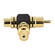 XS Adapter RCA Y 2 pcs