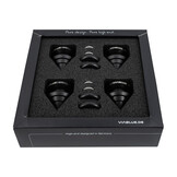 QTC SPIKES DISC Ø25mm 4 pcs Set Black