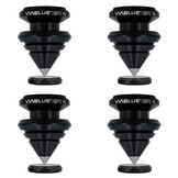 QTC SPIKES XL DISC Ø25mm 4 Stück Satz Schwarz