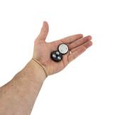 TRI SPIKES Set of 4 pcs Black