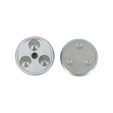 TRI SPIKES Set of 4 pcs Zilver