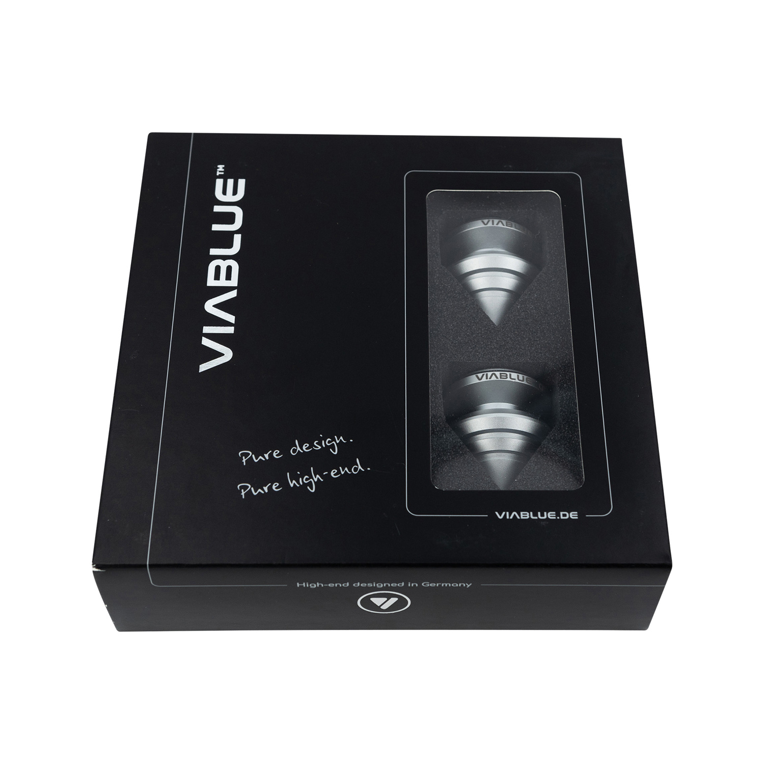 QTC SPIKES DISC Ø35mm 4 pcs Set Zilver