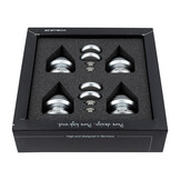 QTC SPIKES DISC Ø35mm 4 pcs Set Silver