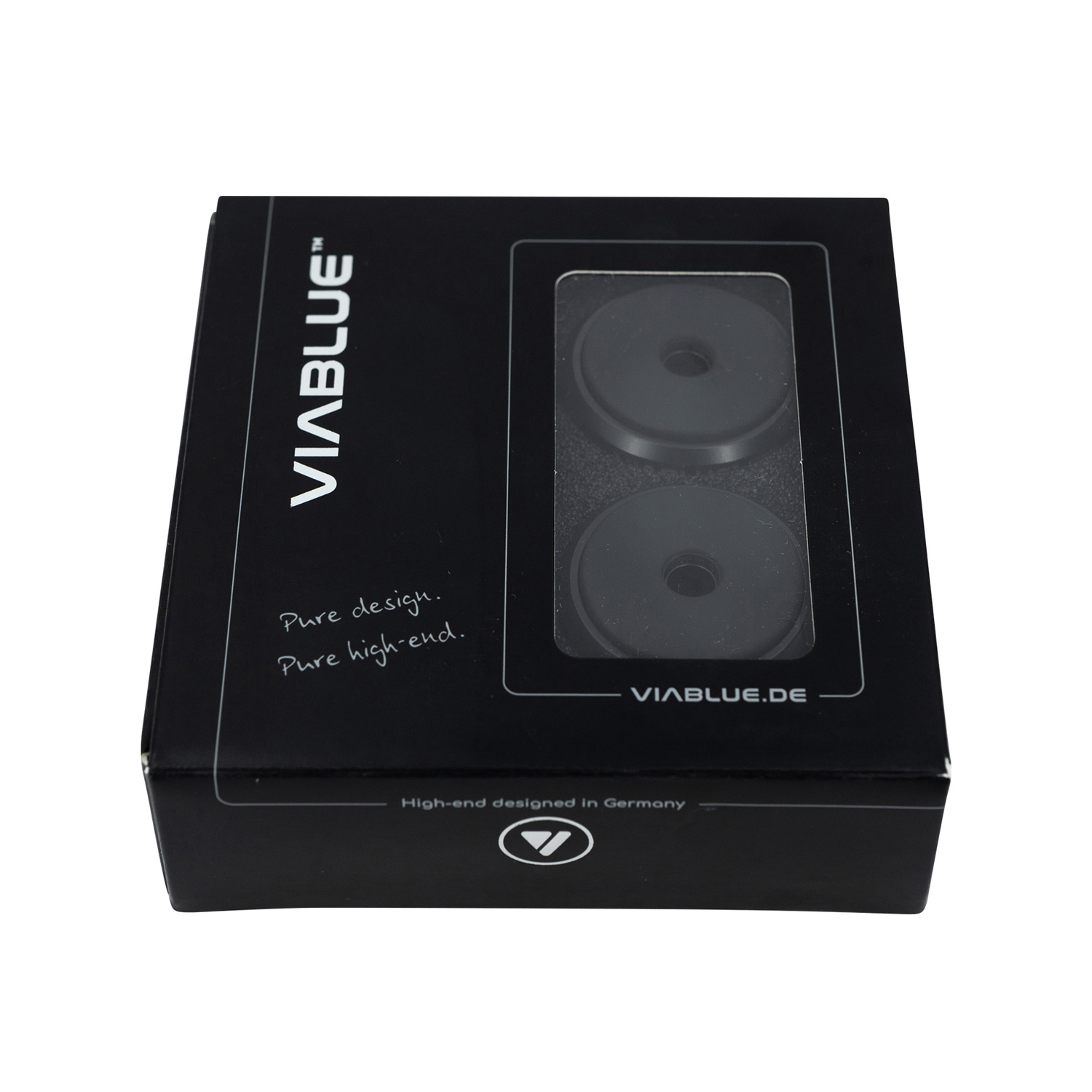 UFO ABSORBERS Satz of 4 Stück Ø35mm Schwarz