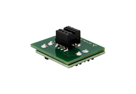 PRO to DIP8 adapter fitted with SS2590