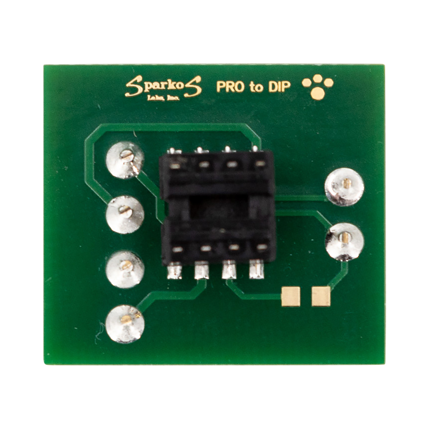 PRO to DIP8 adapter fitted with SS2590