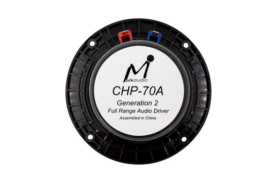 CHP-70  Black  4" Full Range Paper Woofer