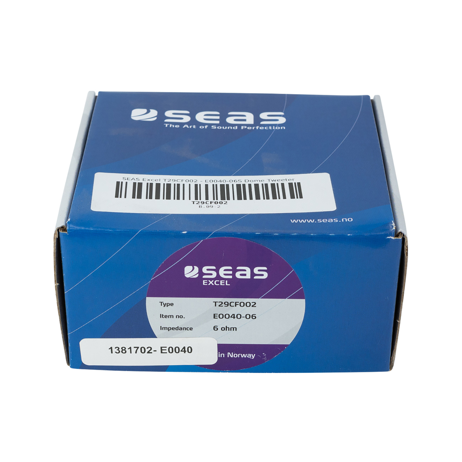 Excel T29CF002 - E0040-06S Tweeter a Cupola