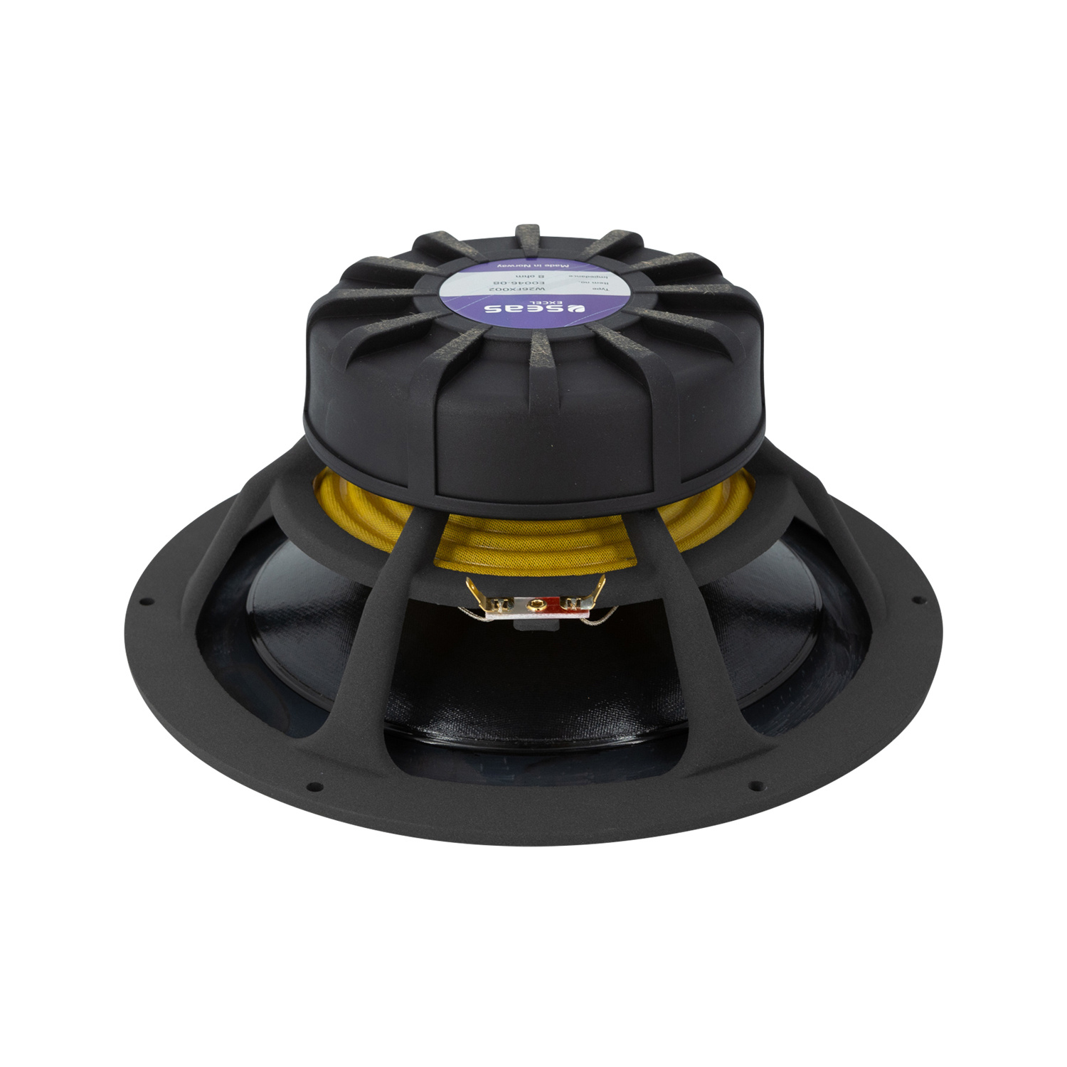 Excel W26FX002 - E0046-08S 10" Nextel Coated Paper Cone Woofer