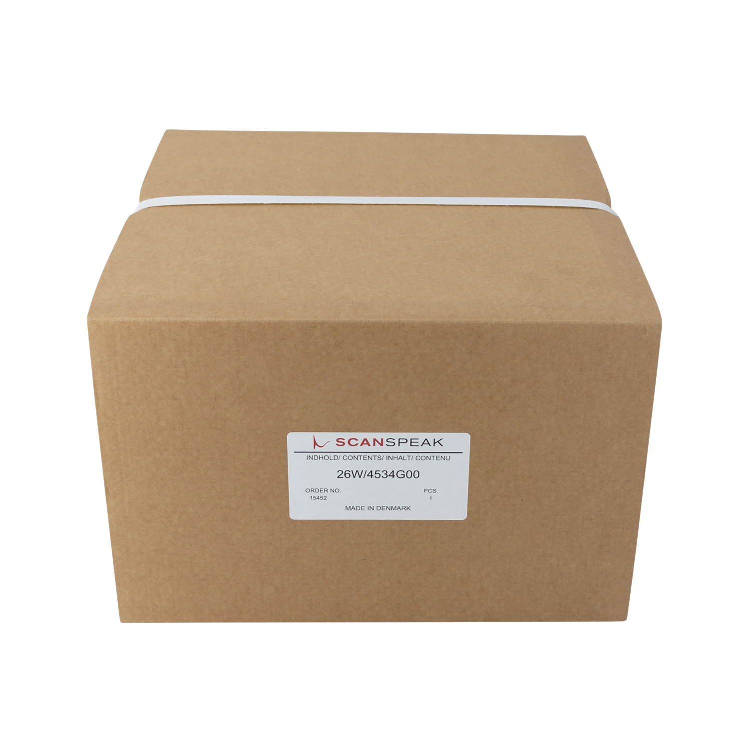 Scan-Speak Discovery 26W/4534G00 10" Aluminum Cone Tieftöner