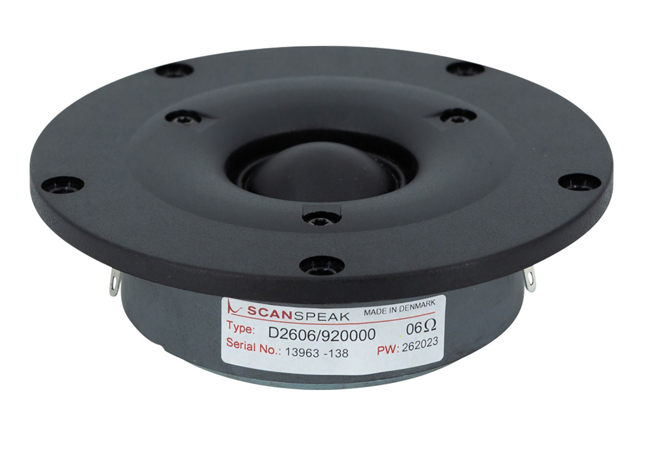 Discovery D2606/920000 1" Coated Textile Dome Tweeter