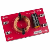 Low Pass Speaker Crossover 12 dB/Octave, 4 Ohm Assembled crossover
