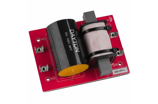 High Pass Speaker Crossover 12 dB/Octave, 4 Ohm Montierte Frequenzweich
