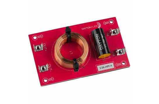High Pass Speaker Crossover 12 dB/Octave, 4 Ohm Montierte Frequenzweich