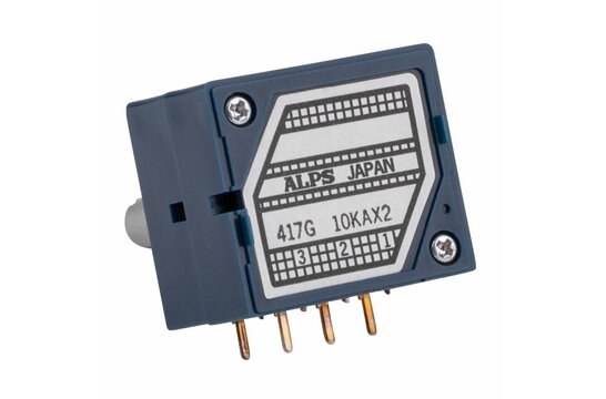Audio Taper Stereo Potentiometer 1/4'' Shaft | 200k Ω