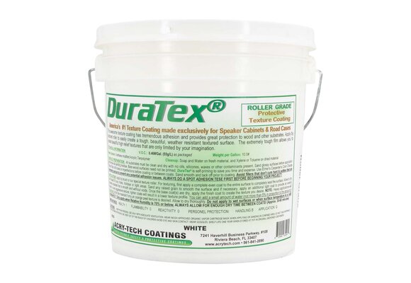 DuraTex roller speaker paint