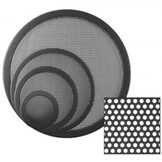 Decorative Speaker Grill | Round Perforation | Size: 6,5"