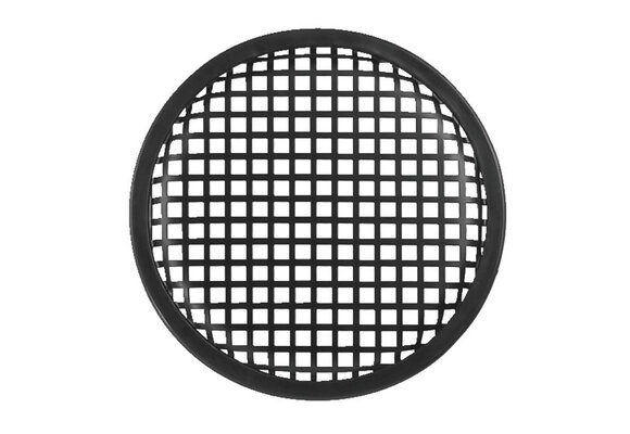 Lautsprecher-Schutzgitter | Quadratische Perforation | Größe: 8"