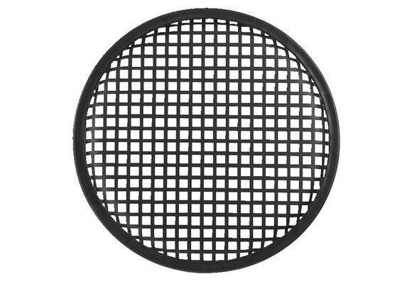 Lautsprecher-Schutzgitter | Quadratische Perforation | Größe: 10"