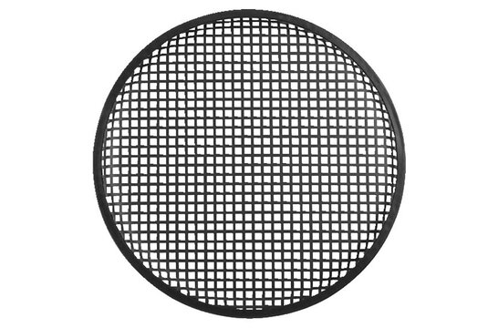 Lautsprecherschutzgitter | Quadratische Perforation | Größe: 15"