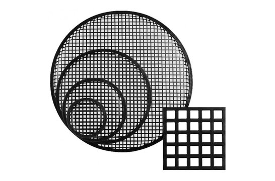 Lautsprecherschutzgitter | Quadratische Perforation | Größe: 18"