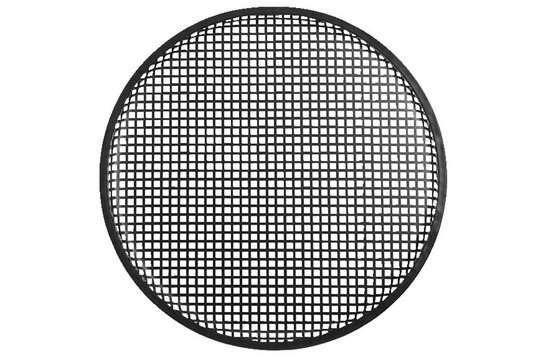 Lautsprecherschutzgitter | Quadratische Perforation | Größe: 18"
