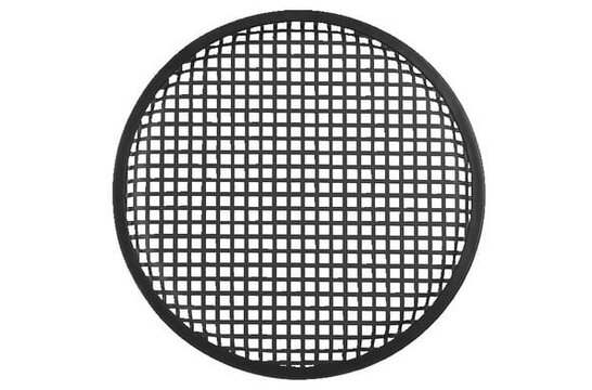 Lautsprecherschutzgitter | Quadratische Perforation | Größe: 12"