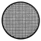 Lautsprecherschutzgitter | Quadratische Perforation | Größe: 12"