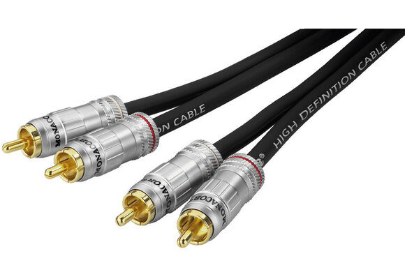 Professionelles Stereo-Audio-Verbindungskabel | 50 Ω