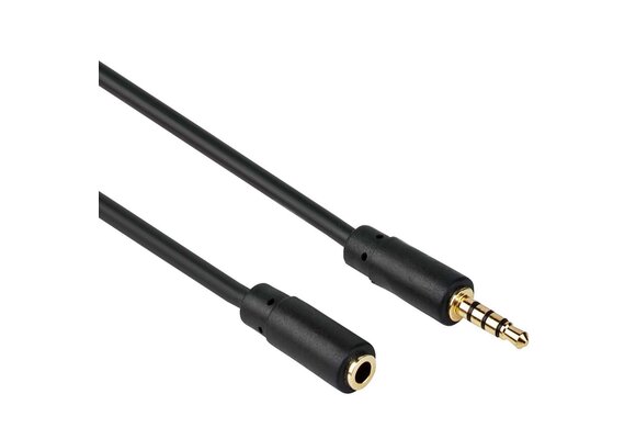 TRRS 3.5mm Male to Female verlengkabel