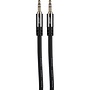 35SMC-25 Premium Slim 3.5mm Stereo Male to Male Dual Shielded Audio Cable 24 AWG