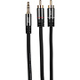 Y35SM-6 Premium 2 RCA Male nach 3.5mm Stereo Cable