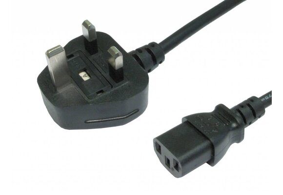 UK C13 Power Cable 1.2m