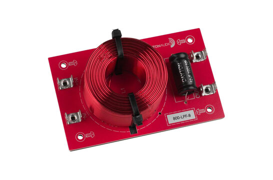 Low Pass Speaker Crossover 12 dB/Octave, 8 Ohm Montierte Frequenzweich