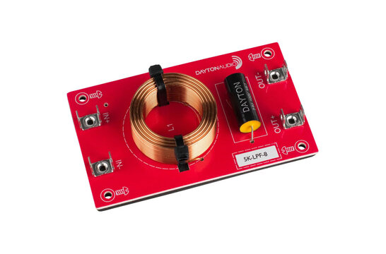 Low Pass Speaker Crossover 12 dB/Octave, 8 Ohm Montierte Frequenzweich