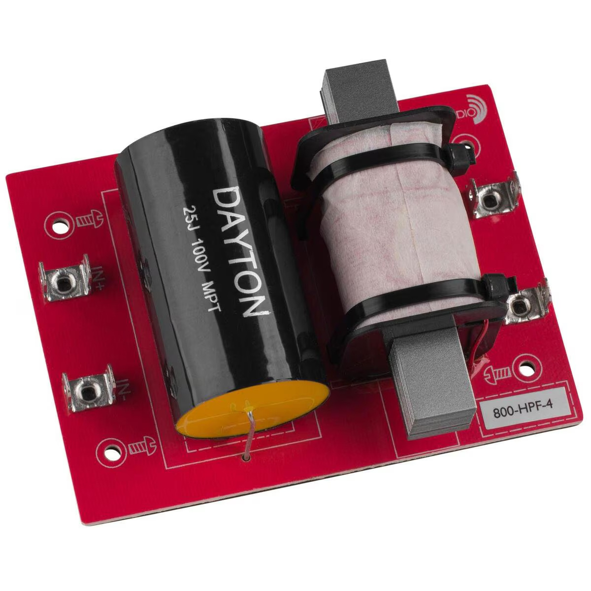 High Pass Speaker Crossover 12 dB/Octave, 4 Ohm Montierte Frequenzweich