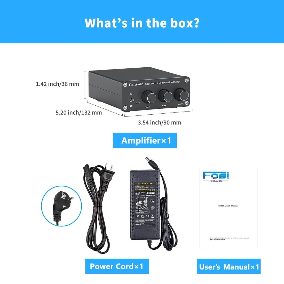 TB10A Stereo Amplifier