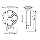 Xtreme XT19-8 Mini Geluidsexciter