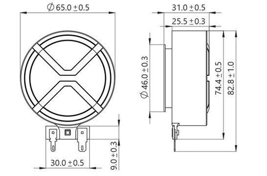 Xtreme XTB40-4 Low Frequency Sound Eccitatore