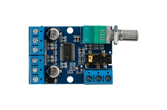 High-Power Scheda Amplificatore with On/Off Volume Switch