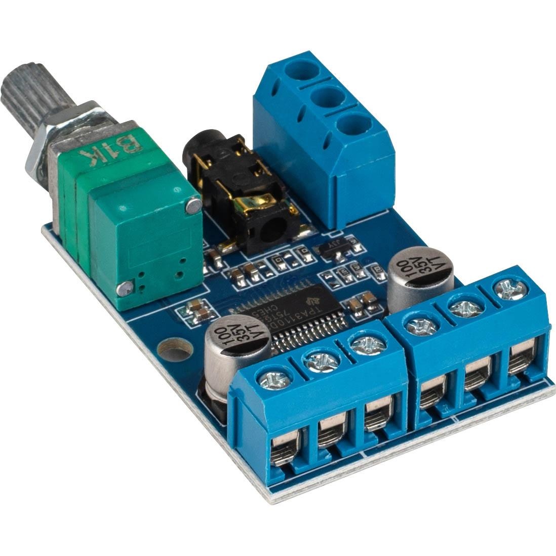 High-Power Scheda Amplificatore with On/Off Volume Switch