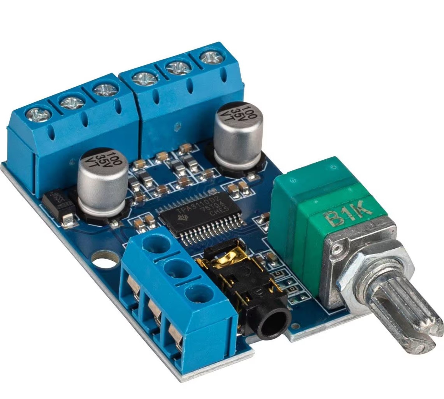 High-Power Scheda Amplificatore with On/Off Volume Switch