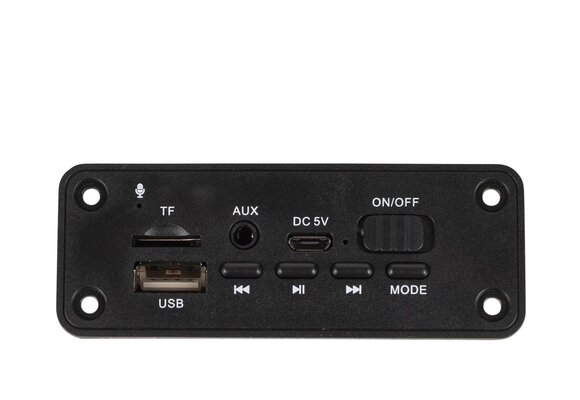 Media Player Faceplate Stereo Amp Board