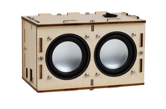 STEM Bluetooth 5.0 Kit Altoparlante with Wooden Enclosure and 2 x 5W Amp Board